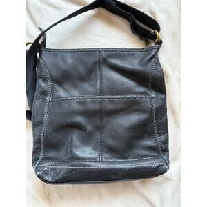 The Sak Iris Leather Hobo Bag Crossbody